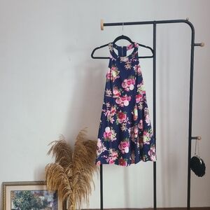 Floral Halter Dress